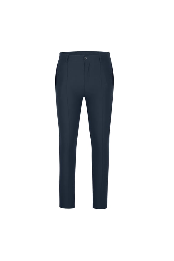 Straight Leg Trousers for Men Dressy White Labor Day Summer and Fall Solid Color Comfortable Leisure Workout Pants with Pocket Plus Size Fashion Lightweight and Dark Blue 2XL