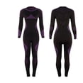 thumbnail image 1 of qelini Thermal Underwear for Women Set Seamless Solid Lightweight Long Johns Warm Base Layer Top & Bottom Set for Skiing, 1 of 4