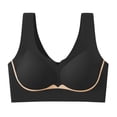 thumbnail image 1 of qelini Wireless Bras for Women Plus Size Seamless Full Coverage T-Shirt Bra with Soft Support & Back Smoothing for Everyday Wear, 1 of 5