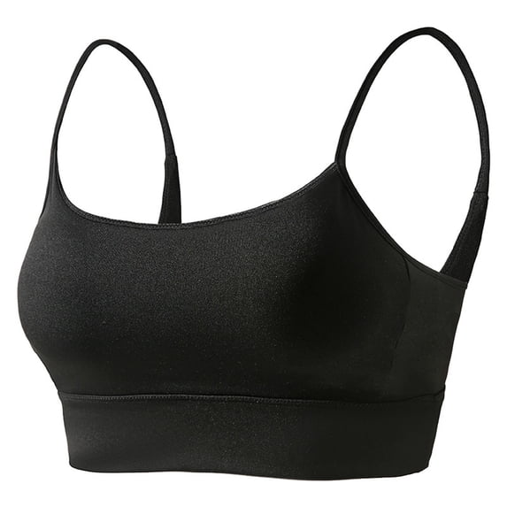 qelini Wireless Sports Bras for Women High Impact Seamless Full Coverage Running Bra with Removable Pads