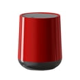 thumbnail image 1 of qiangxu,Mini Desktop Cans with Lid Small Sealed Odorless Garbage Cans Stylish Easy Cleaning Wastebaskets Suitable for Bedroom Kitchen Living Room Red 5.63*5.31*6.69'', 1 of 5