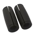 thumbnail image 1 of qibylift 2.2 inch Thick No-Slip Black Silicone Barbell Pads, 1 of 6