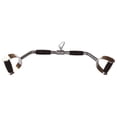 thumbnail image 1 of qibylift Wide Grip Lat Pull Down Bar Cable Attachment LAT Pull Down Bar Press Down Machine Attachments V-Shaped Bars with Rubber Handgrips & Revolving Hanger, 1 of 7