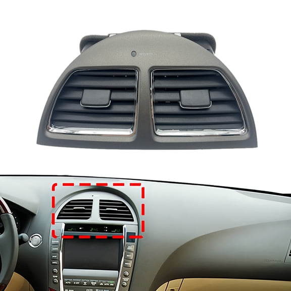 qiden Car Center Console Dash Air Vent Panel For Lexus ES240/ES350 2009 2010 2011 2012-A