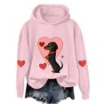 thumbnail image 1 of WCJM Cat Hoodie for Women Women's Valentine's Day Cute Dog Print Hoodie Sweatshirt Long Sleeve Workout Outfits 2026 Women's Hoodies & Sweatshirts, 1 of 4