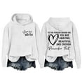 thumbnail image 1 of WCJM Good Hoodies for Women To the Person Behind Me Hoodie Dear Person Behind Me Hoodie You are Amazing Enough Hoodie Unisex Hoodie Women's Hoodless Sweatshirt, 1 of 4