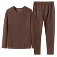 thumbnail image 1 of WCJM Holiday Party Outfits for Women Women's Fleece Two Piece Set Including Top and Pants Two-Piece Set Women's Sleepwear, 1 of 5
