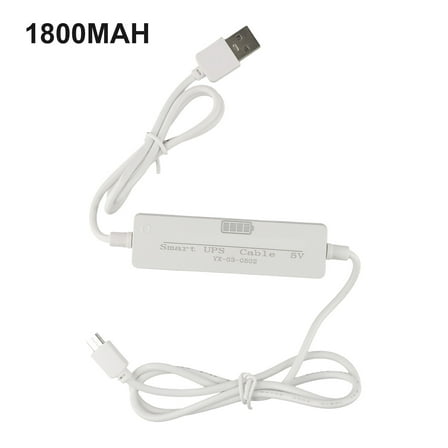 qiya 1 pc UPS Backup Battery 5V Uninterruptible Power Supply For Camera Power Adapter