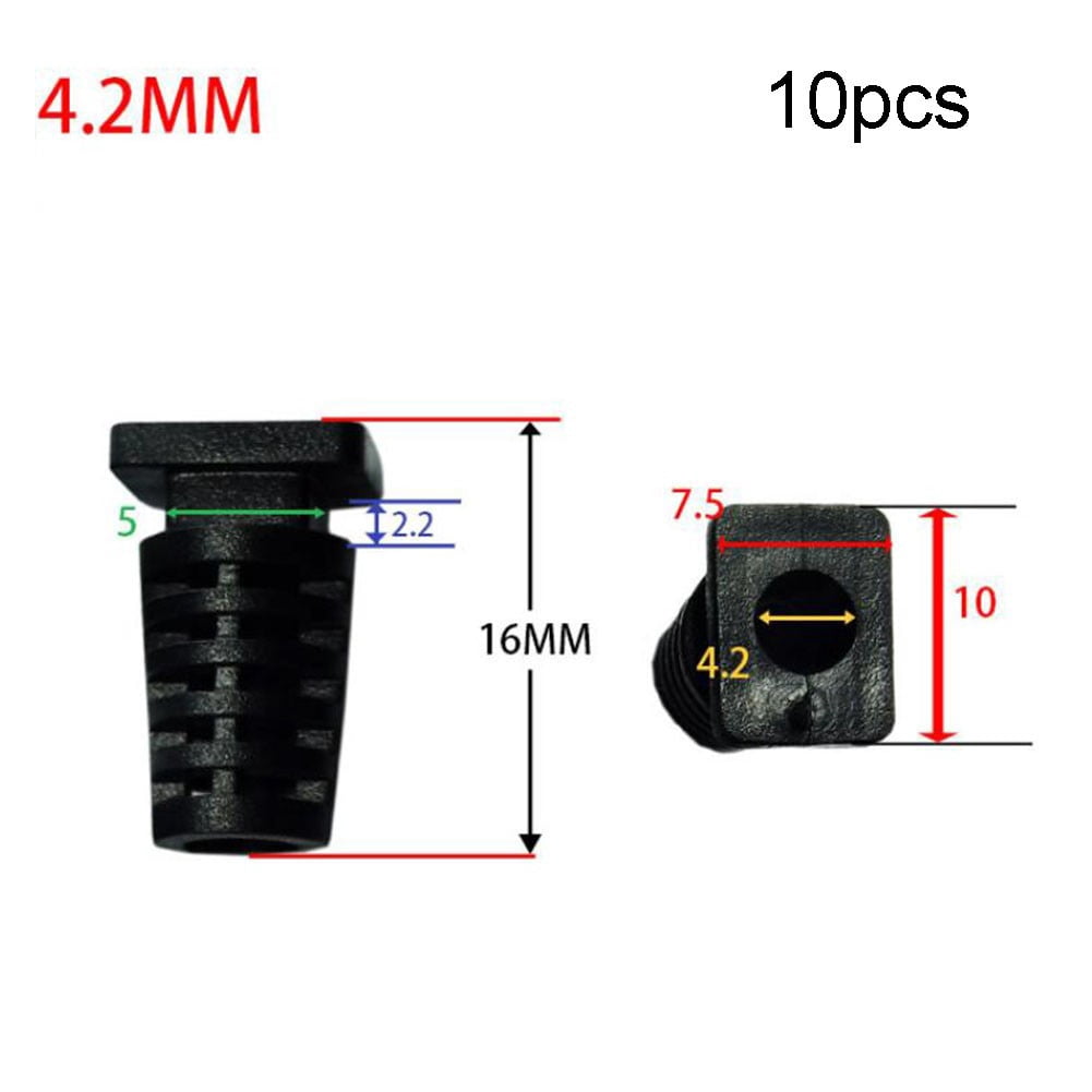 qiya 10PCS Cable Gland Connector 2.8-5.6mm Rubber Strain Relief Cable ...
