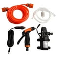 qiya 12V Portable Car Wash Pump DC 100W SelfPriming Washing Kit High