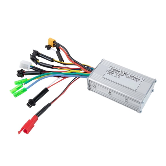 qiya 17A 36V/48V E-bike Brushless Controller 250W 350W Intelligent 3-mode Sine Wave