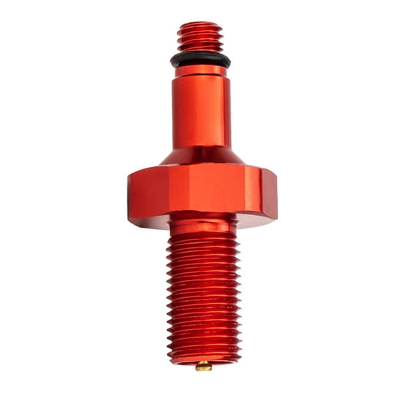 qiya 1PC Bike Rear Shock Air Valve Adapter 7075 Aluminium Alloy for IFP Piston
