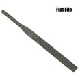 thumbnail image 1 of qiya 1pc 140mm Mini Needle File Pneumatic File Blades Flat Half Round Triangle Round File For Stone Glass Metal Carving Hand Tool, 1 of 10