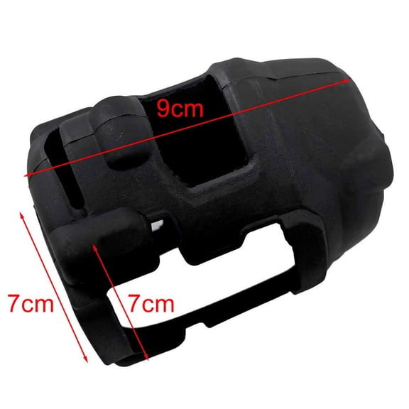 qiya 1pc Black Wrench Cover PB850-QZ Protective Boot Fits for DCF850 Power Tools