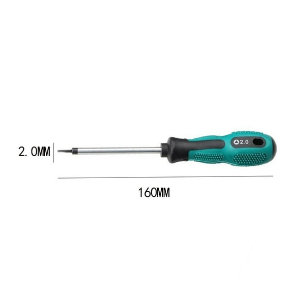 qiya 1pc Magnetic Triangle Screwdriver Precision 1.8/2.0/2.3/3.0mm Repair Hand Tools Herramientas Ferramentas Destornillador