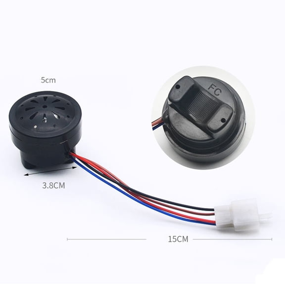 qiya 2 Styles 48V60V Electric Bike Accessories Lamp Lamp E-bike Instrument