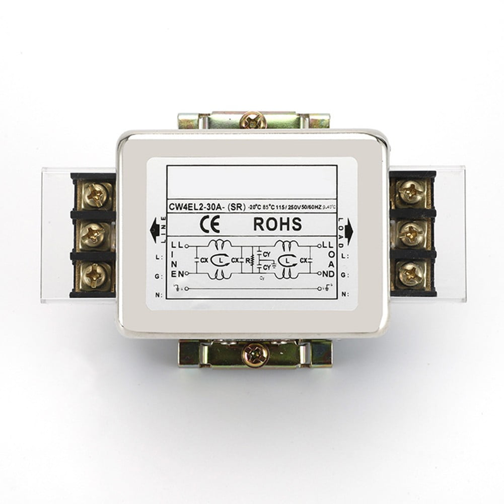 qiya 220V bipolar terminal block for EMI purification power filter ...