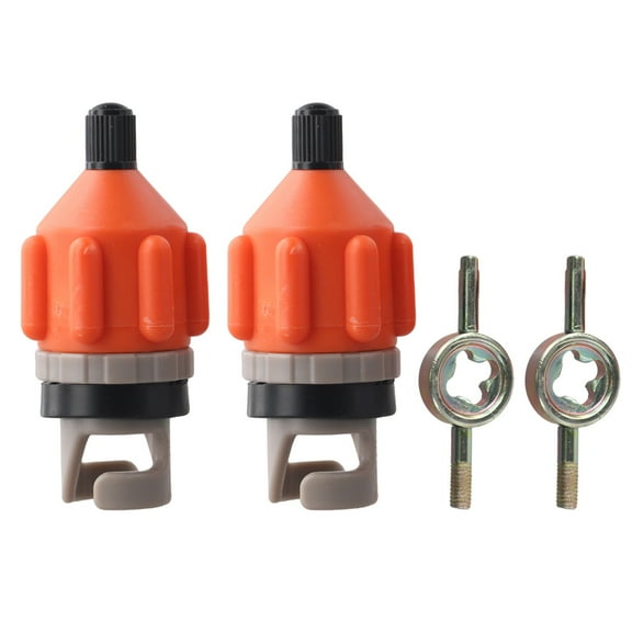 qiya 2pcs for Stand Up Paddle Board Pump Adapter Air Valve Adapter for Kayak Canoe