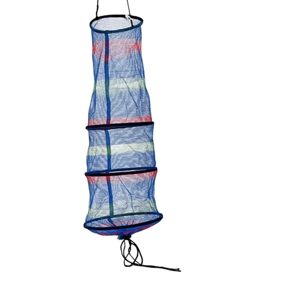 qiya 3-Layer Fish Basket - 25x65cm Mini Keep Net