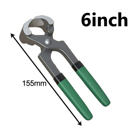 qiya 6-10Inch Single Ear Clamp Pliers Nail Puller Tool Carbon Steel Pincer Crimper
