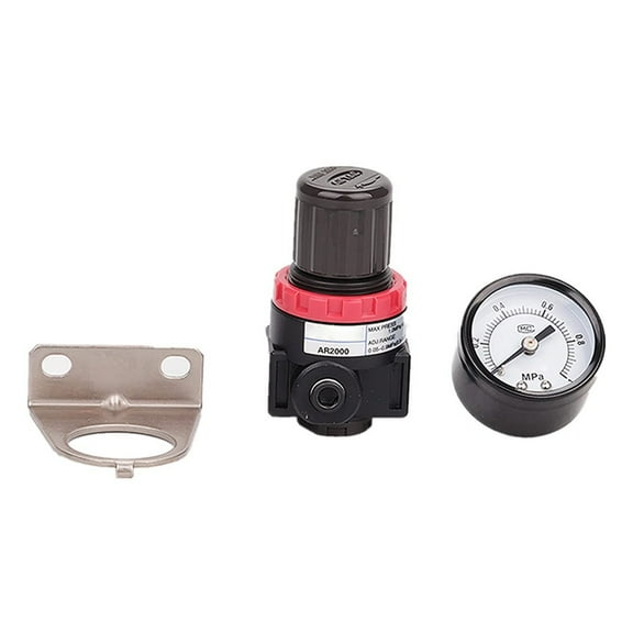 qiya AR2000 with strap bracket 1/4'' air pressure regulator controller for compressor