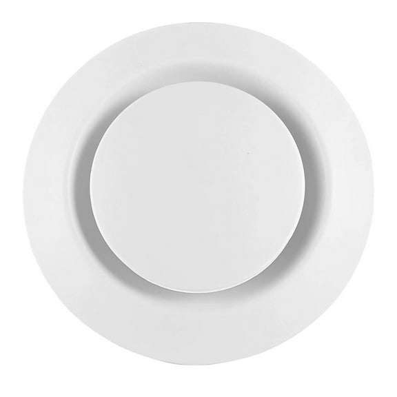 qiya Adjustable Air Vent Covers Round Ceiling Vent Bathroom Extractor Fan Vent Cover