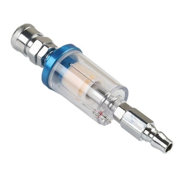 qiya Air Regulator Gauge In-line Oil Water Trap Filter Pneumatic Tools For Airbrush