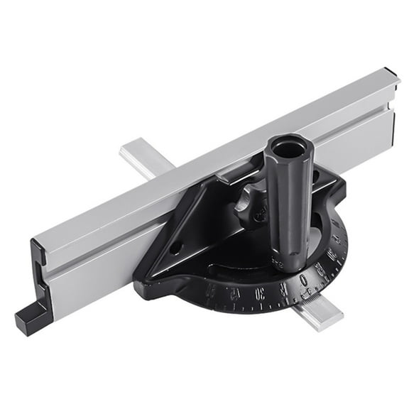qiya Angle Plate Ruler Miter Gauge Adjustable Alluminium Alloy For Table Saw Push Block Fence System Wood Cutting Woodworking Tools