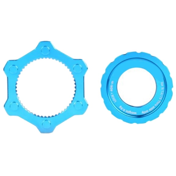 qiya Bike Hub Center Lock Conversion Kit Converts to 6 Disc for Rotors Adapter