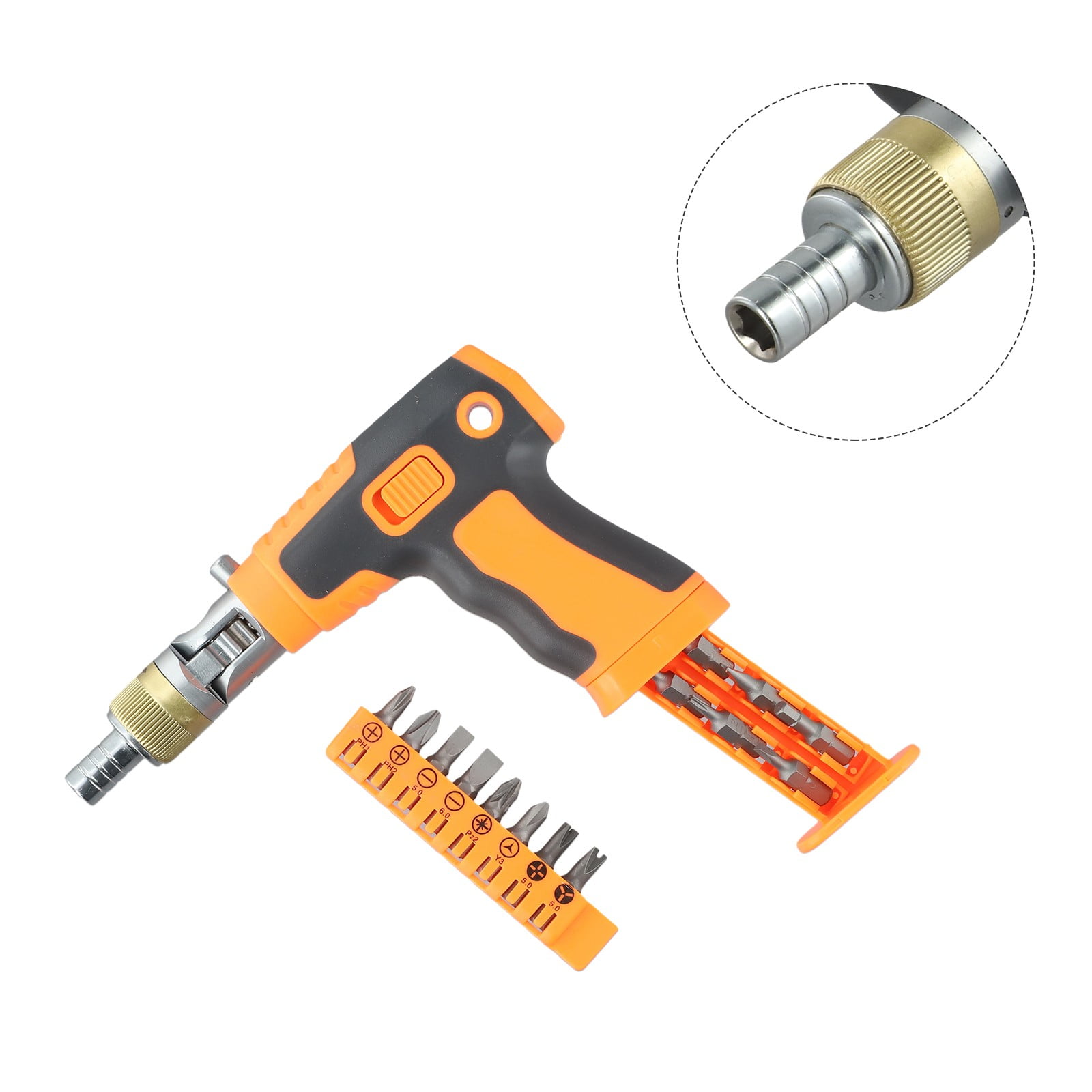 qiya Bit Holder Ratchet Screwdriver 1/4 Brand New Screwdriver Set Upgraded Ratchet With Screwdriver Bit