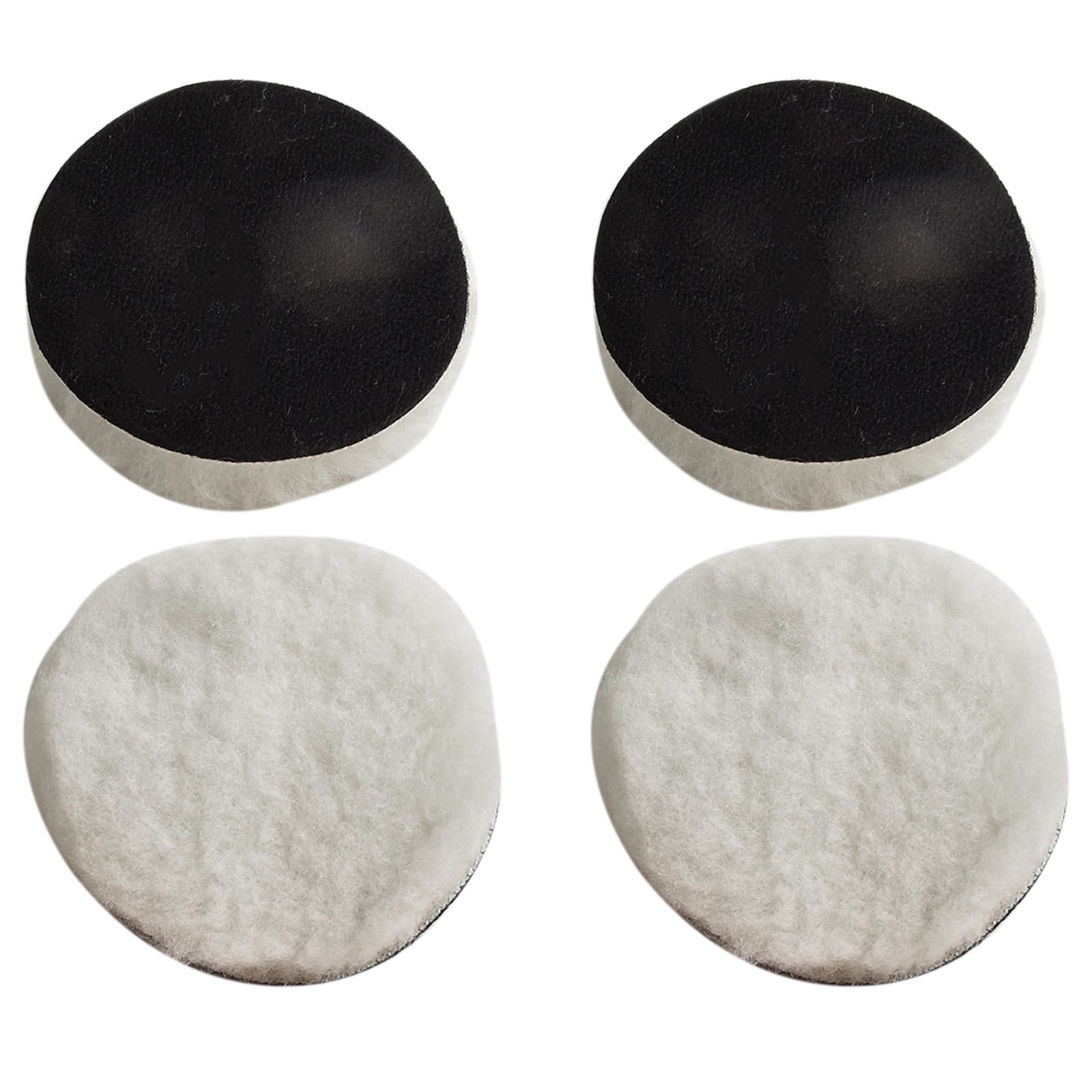 qiya Buffer Pads Polisher 100mm 4 Inch Buffer Set Car Buffing Polishing Pads