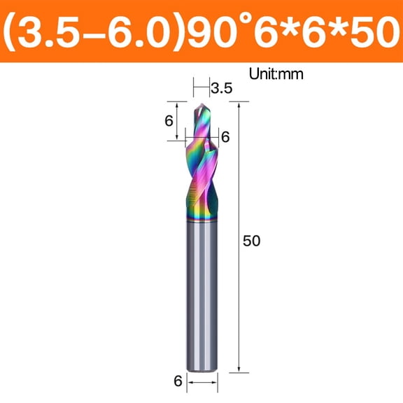 qiya Counterbore Step Chamfer Drill Tungsten Steel Step Drill Two-Stage Step M3-12M