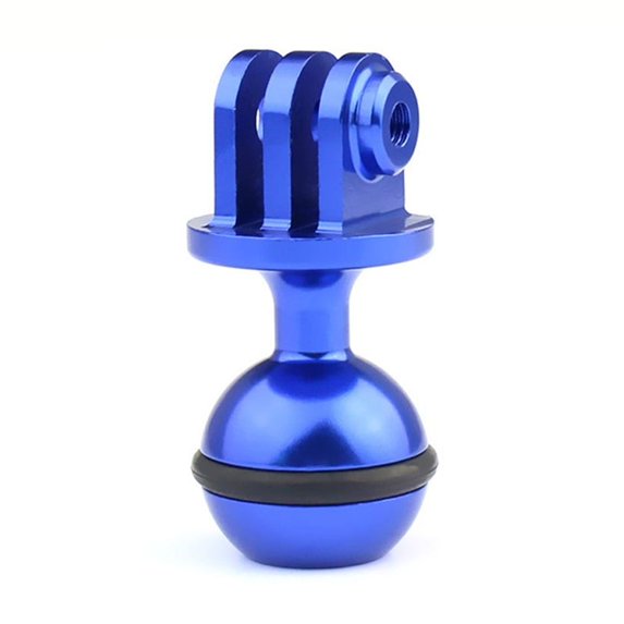 qiya Diving Action Camera Ball Adapter 1 inch Ball Joint Fill Light Lamp Holder