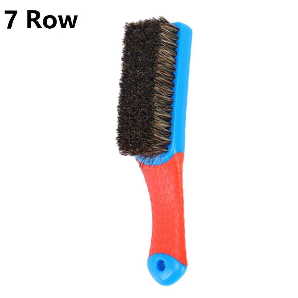 qiya Handle Brush Nylon Bristles Welding Cleaning Tools Car Floor Roof