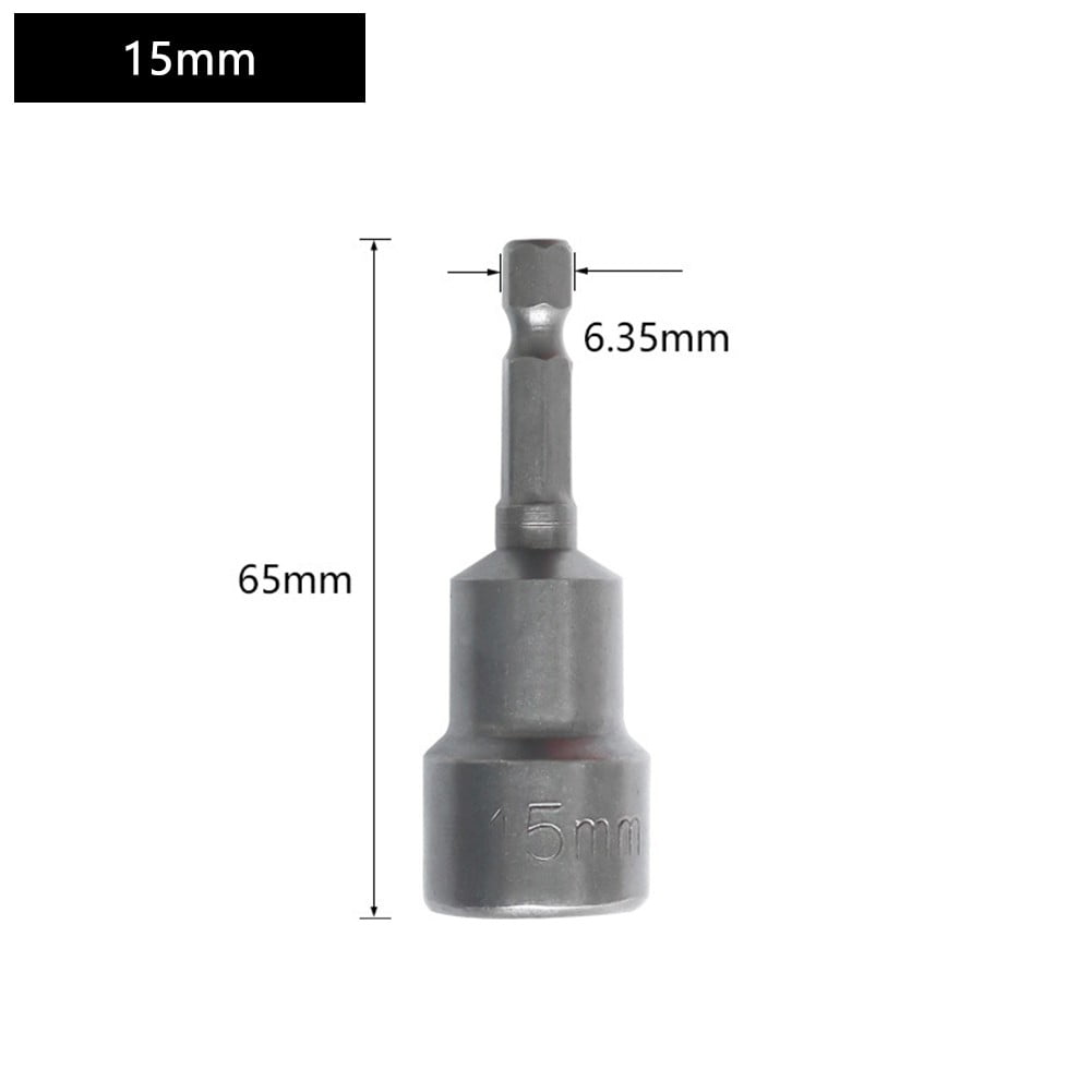qiya Hex Socket Sleeve Nozzles Wind Batch Sleeve Magnetic Nut Driver ...