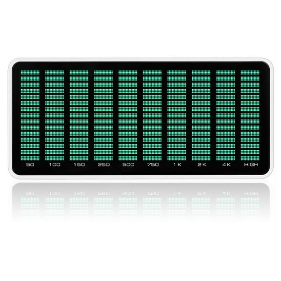 qiya Music Spectrum MIC Pick-up Sound Level Meter Audio Analyzer Display Desk Décor