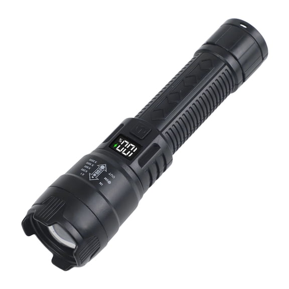 qiya Powerful Flashlight Light Telescopic Flashlight Outdoor Portable Waterproof