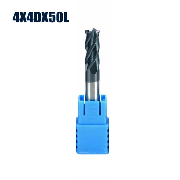 qiya Solid Carbide End Mill for Aluminum CNC Milling Cutter Tungsten Steel Router Bit