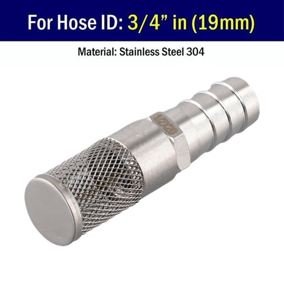 qiya Stainless 3/4" in 19mm 20mm Hose Barb Filter Strainer Mesh Pipe Pump Fuel Gas