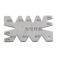 qiya Stainless Iron Thread Cutting Gauge Tool Setting Template Angle