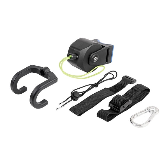 qiya Tow Rope Bicycle Tow Rope Pull System Retractable 2.5 m for Children and Adults