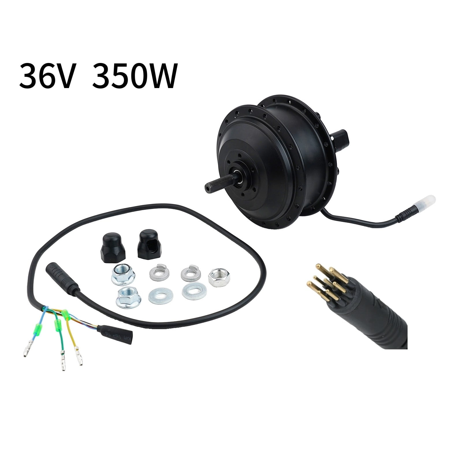 qiya Wheel Hub Motor Electric Bike Motor 36 350W Brushless E-bike Motor ...