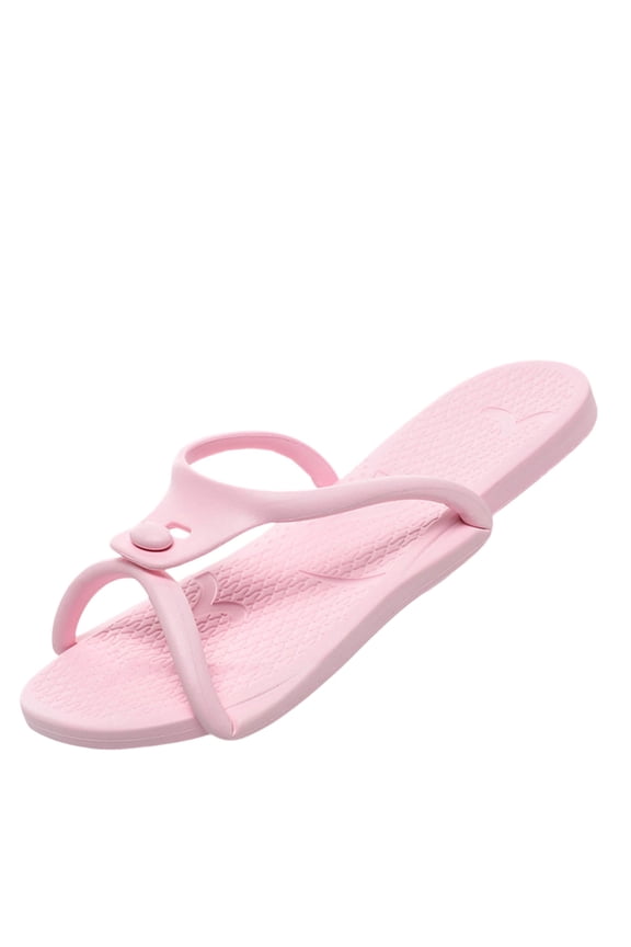 Pink Men'S Flip Flops Thong Sandals Travel Portable Foldable Flat Shoes For Beach Summer Pool Vacation Comfortable Soft Sole Lightweight Easy Pack Footwear