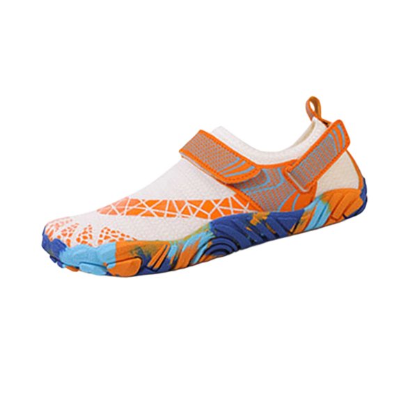 qkdmdw White Men'S Water Shoes Quick-Dry Breathable Mesh Outdoor Wading Shoes Aqua Socks For Beach River Hiking Kayaking Diving Spring Summer