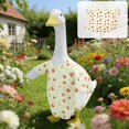 thumbnail image 1 of qolami Goose Outfit, Spring Summer Idyllic Goose Outfit Clothes Fruit Pattern Dress Gooses Costumes for 23"/17" Goose Statue Home Decor, 1 of 6