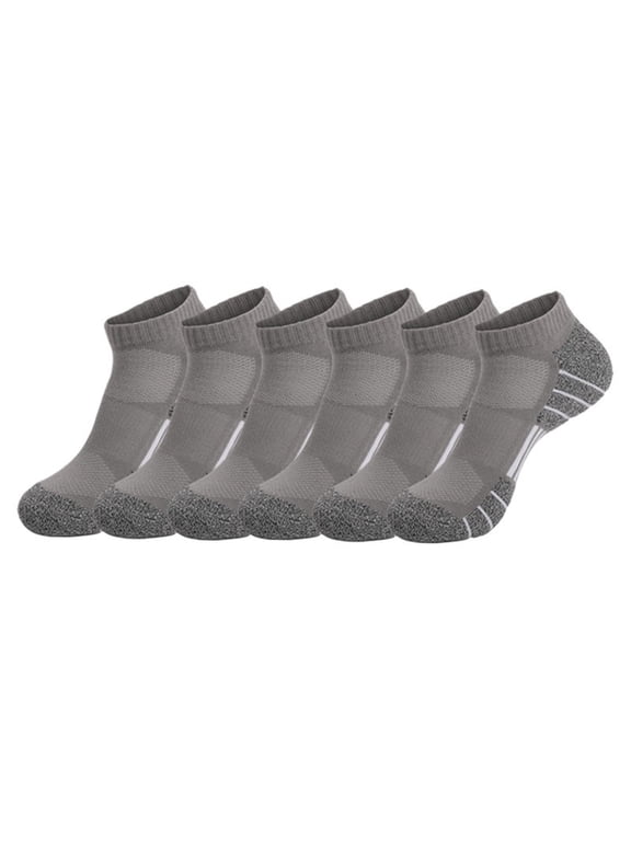 Ankle Athletic Running Socks for Men Women Comfy Soft Thin No Show Socks Non Slip Low Cut Sports Cushioned Socks 3 Pairs