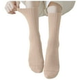 thumbnail image 1 of qolati Ankle Socks for Womens Athletic Thick Casual Dress Socks for Ladies Soft Breathable Elastic Thin Crew Socks, 1 of 7
