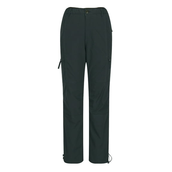 qolati Cargo Pants for Men Casual Open Bottom Athletic Joggers Sweatpants Fleece Lined Stretchy Outdoor Hiking Work Trousers