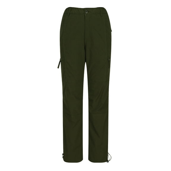 qolati Cargo Pants for Men Casual Open Bottom Athletic Joggers Sweatpants Fleece Lined Stretchy Outdoor Hiking Work Trousers