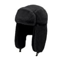 thumbnail image 1 of qolati Earflap Trapper Hat for Women Winter Faux Fur Windproof Hat Ski Hat Outdoor Hunting Warm Bomber Cap Hats, 1 of 3